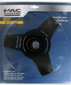 UNIVERSEL Lame Acier 3 Dents MAC ALLISTER 123155010 - 118801125
