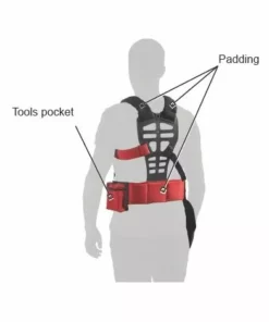 Harnais Débroussailleuse Tracolla-pro Tecomec -Débroussailleuse Soldes Magasin 11013647 4