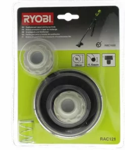 Bobine + Fil Complete 5132002593 Pour Coupe Bordures Ryobi -Débroussailleuse Soldes Magasin 11726697 3