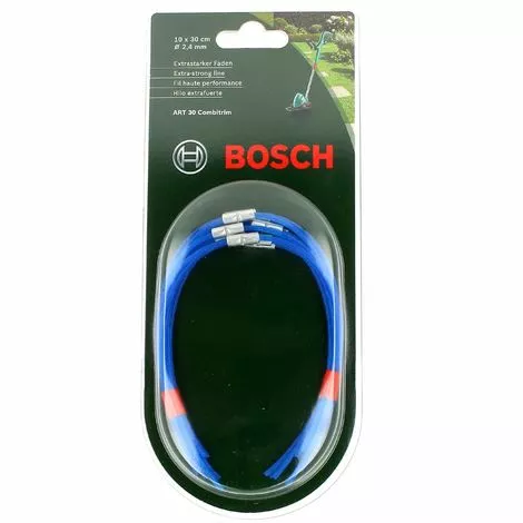 Fil Haute Performance Par 10-30cm /2,4mm Pour Coupe Bordures Bosch 3 Fil Haute Performance Par 10-30cm /2,4mm Pour Coupe Bordures Bosch
