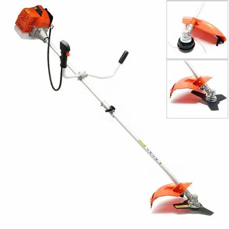 WILTEC Coupe-bordure à Essence 2en1 Débroussailleuse 1,76CV 1,3kW Taille- Haie Outil Jardin 3 WILTEC Coupe-bordure à Essence 2en1 Débroussailleuse 1,76CV 1,3kW Taille- Haie Outil Jardin