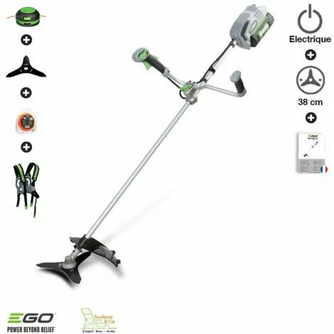 Debroussailleuse Sans Fil Ego Power+ Avec Lame 3 Dents BC3800E - Gris 3 Debroussailleuse Sans Fil Ego Power+ Avec Lame 3 Dents BC3800E - Gris