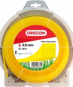 Fil Carré Pour Débroussaillage Nylon Oregon - Longueur 48 M - Diamètre 3 Mm