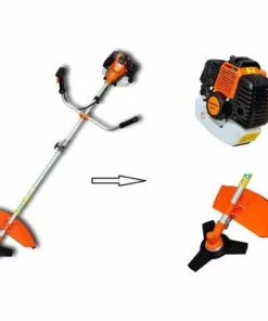 BIGBGLS Débroussailleuse Thermique à Lame Et Fil - 51 CC / 2.2 KW