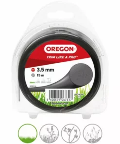Fil De Coupe Coloured Line Oregon, Noir, épaisseur De Fil 3,5 Mm