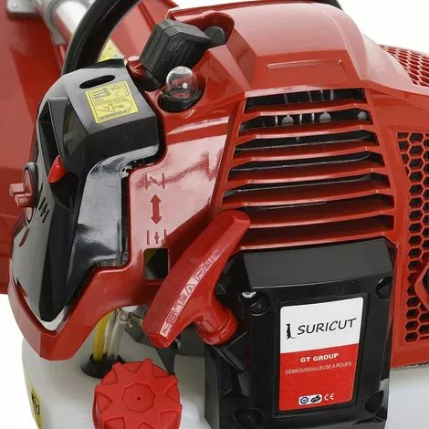 SURICUT Débroussailleuse à Roues Thermique SEMI-PROFESSIONNELLE, 51.7 Cm3, 1.8 CV 4 SURICUT Débroussailleuse à Roues Thermique SEMI-PROFESSIONNELLE, 51.7 Cm3, 1.8 CV – Image 2