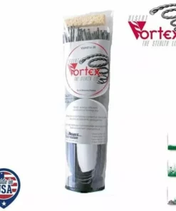 UNIVERSEL Tube 20 Fils Nylon Hélicoïdal Copolymère VORTEX - 2,40 Mm X 41 Cm - Qualité Professionnelle - Fabrication Américaine