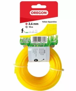 OREGON Fil Carre Jaune 2 4mm 15m