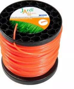JARDIAFFAIRES Bobine De Fil Professionnel Pour Débroussailleuse Rond 3mm X 128 Mètres