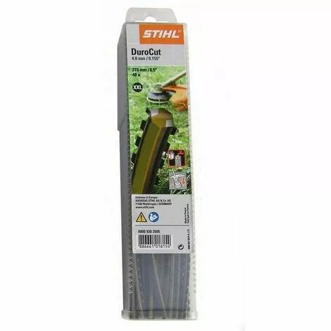 Fil Débroussailleuse Stihl Durocut Or 4mm 3 Fil Débroussailleuse Stihl Durocut Or 4mm