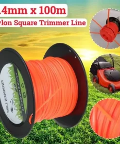 DRILLPRO Corde De Cordon De Débroussailleuse De Ligne De Coupe-bordure Carré En Nylon Résistant De 2,4 Mm X 100 M 11 DRILLPRO Corde De Cordon De Débroussailleuse De Ligne De Coupe-bordure Carré En Nylon Résistant De 2,4 Mm X 100 M -Débroussailleuse Soldes Magasin 23699536 5