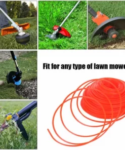 ASUPERMALL Professionnel Qualite Fine Corde En Nylon Tondeuse Debroussailleuse Tondeuse A Gazon Ligne Fauchage Fil Tondeuse Accessoires, 3.0Mm*70M, Carre -Débroussailleuse Soldes Magasin 24161106 5