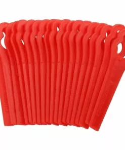 BEARSU 100 PCS Lames En Plastique De Rechange Pour Coupe Bordure Faucheuse Lame De Découpe Machine Découpage Lames Moteur Pièces Kit Pour FRT18A FRT18A1 Art 46155 FRT20A1 Accessoires