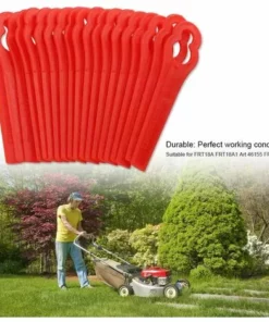 BEARSU 100 PCS Lames En Plastique De Rechange Pour Coupe Bordure Faucheuse Lame De Découpe Machine Découpage Lames Moteur Pièces Kit Pour FRT18A FRT18A1 Art 46155 FRT20A1 Accessoires 11 BEARSU 100 PCS Lames En Plastique De Rechange Pour Coupe Bordure Faucheuse Lame De Découpe Machine Découpage Lames Moteur Pièces Kit Pour FRT18A FRT18A1 Art 46155 FRT20A1 Accessoires -Débroussailleuse Soldes Magasin 25362573 5