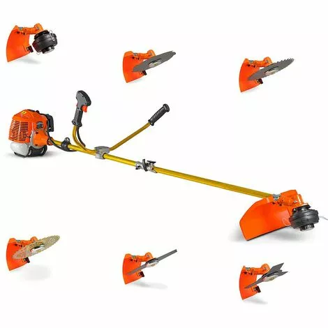 Boudech Airus-620 Débroussailleuse Thermique 2 Temps 62 Cm3 4CV Avec Lames Et Garde De Gazon Professionnel 6 Fonctions En 1 La Plus Puissante De La Catégorie 3 Boudech Airus-620 Débroussailleuse Thermique 2 Temps 62 Cm3 4CV Avec Lames Et Garde De Gazon Professionnel 6 Fonctions En 1 La Plus Puissante De La Catégorie