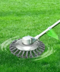 LITZEE Tête De Brosse De Désherbage De Jardin, Tondeuse à Gazon Universelle Tondeuse à Gazon Tête De Fil Jardin Terrain De Jeu Entretien Tête De Remplacement De Coupe Des Mauvais -Débroussailleuse Soldes Magasin 26310669 2