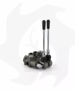 AMA Distributeur Hydraulique Compact 3/8" 2 Levier Double Effet 40L 58271