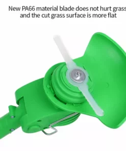 HAPPYSHOPPING KKmoon Tondeuse A Gazon Electrique Debroussailleuse Tondeuse A Gazon Batterie Au Lithium Rechargeable, Une Charge Et Une Charge, Prise EU -Débroussailleuse Soldes Magasin 28356163 5