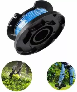 LITZEE AC14RL3A Bobine Coupe-bordures Sans Fil Ryobi One+ 24 V, 18 V Et 40 V, Bobine De Remplacement Automatique 0,065 Po (6 Bobines) -Débroussailleuse Soldes Magasin 28431729 2