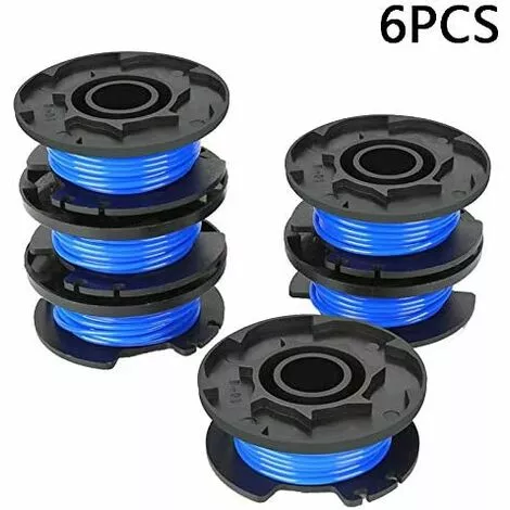 LITZEE Lot De 6 Bobines De Fil à Alimentation Automatique Pour Débroussailleuse Ryobi 18 V 24 V 40 V, 6 Pièces 3 LITZEE Lot De 6 Bobines De Fil à Alimentation Automatique Pour Débroussailleuse Ryobi 18 V 24 V 40 V, 6 Pièces