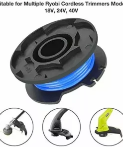 LITZEE Lot De 6 Bobines De Fil à Alimentation Automatique Pour Débroussailleuse Ryobi 18 V 24 V 40 V, 6 Pièces 9 LITZEE Lot De 6 Bobines De Fil à Alimentation Automatique Pour Débroussailleuse Ryobi 18 V 24 V 40 V, 6 Pièces -Débroussailleuse Soldes Magasin 28431738 3