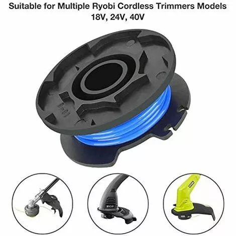 LITZEE Lot De 6 Bobines De Fil à Alimentation Automatique Pour Débroussailleuse Ryobi 18 V 24 V 40 V, 6 Pièces 5 LITZEE Lot De 6 Bobines De Fil à Alimentation Automatique Pour Débroussailleuse Ryobi 18 V 24 V 40 V, 6 Pièces – Image 3