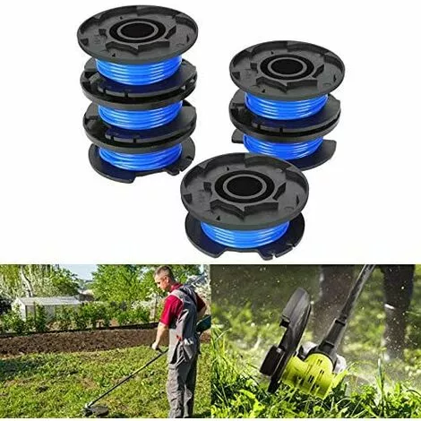 LITZEE Lot De 6 Bobines De Fil à Alimentation Automatique Pour Débroussailleuse Ryobi 18 V 24 V 40 V, 6 Pièces 6 LITZEE Lot De 6 Bobines De Fil à Alimentation Automatique Pour Débroussailleuse Ryobi 18 V 24 V 40 V, 6 Pièces – Image 4