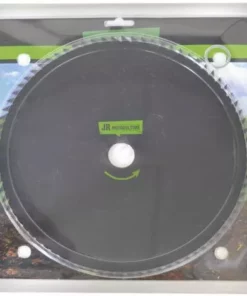 JR MOTOCULTURE JR Disques De Débroussailleuses 255 Mm 1.9 Mm - 80 Dents DDS016