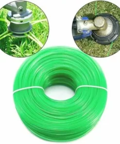 CYCLINGCOLORS Rouleau De Fil Débroussailleuse Universel Rond Diamètre 1,6mm Longueur 14m Vert Coupe Bordure