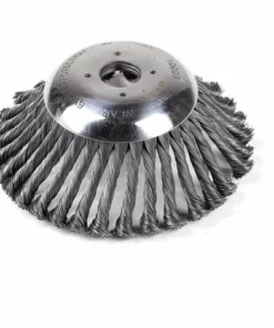 JARDIAFFAIRES Tête De Désherbage Et Démoussage Pour Débroussailleuse 170/190mm Alésage 20mm