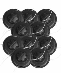 10 X Bobine De Fil BRAST Avec Fonction D'enroulement Pour Débroussailleuse / Faucheuse - De BRAST