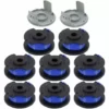 THSINDE 8 Bobines De Fil De Rechange Pour Débroussailleuse 0,065" 18V 24V 40V Compatible Ryobi One+ AC14RL3A, String Autofeed 522994001 Capuchon Pour Débroussailleuse Sans Fil 3,44m 8 Bobines + 2 Capuchons 2 THSINDE 8 Bobines De Fil De Rechange Pour Débroussailleuse 0,065" 18V 24V 40V Compatible Ryobi One+ AC14RL3A, String Autofeed 522994001 Capuchon Pour Débroussailleuse Sans Fil 3,44m 8 Bobines + 2 Capuchons -Débroussailleuse Soldes Magasin 34614478 1