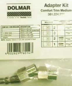 MAKITA 382224310 - Adapt à Utili Er 3822243008x1.25lhf / 10x1.00lhf / 12x1.50lhf / 12x1.75lhf