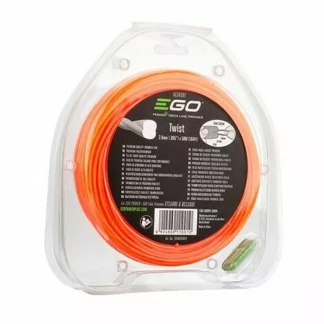 Fil Débroussailleuse Torsadé 2,4mm Longueur 75m Ego Power+ AL2475T - Orange 3 Fil Débroussailleuse Torsadé 2,4mm Longueur 75m Ego Power+ AL2475T - Orange