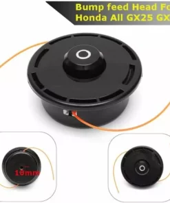 Tete Bumpfeed Pour Honda Tous Gx25 Gx35 Arbre Droit Débroussailleuse Débroussailleuse Débroussailleuse Tete Noir SwagX