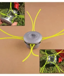 DONTODENT Tête De Débroussailleuse Universelle, Tête Coupe-bordure En Aluminium Fils Pour Débroussailleuse à Essence Tondeuse à Gazon A 9 DONTODENT Tête De Débroussailleuse Universelle, Tête Coupe-bordure En Aluminium Fils Pour Débroussailleuse à Essence Tondeuse à Gazon A -Débroussailleuse Soldes Magasin 35440402 3