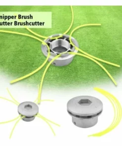 DONTODENT Tête De Débroussailleuse Universelle, Tête Coupe-bordure En Aluminium Fils Pour Débroussailleuse à Essence Tondeuse à Gazon A 10 DONTODENT Tête De Débroussailleuse Universelle, Tête Coupe-bordure En Aluminium Fils Pour Débroussailleuse à Essence Tondeuse à Gazon A -Débroussailleuse Soldes Magasin 35440402 4