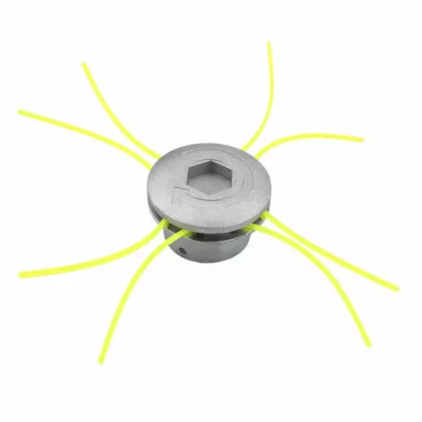 DONTODENT Tête De Débroussailleuse Universelle, Tête Coupe-bordure En Aluminium Fils Pour Débroussailleuse à Essence Tondeuse à Gazon A 7 DONTODENT Tête De Débroussailleuse Universelle, Tête Coupe-bordure En Aluminium Fils Pour Débroussailleuse à Essence Tondeuse à Gazon A – Image 5