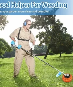 BRIDAY Tete Debroussailleuse Universelle, Tête De Tondeuse à Gazon Universelle En Aluminium Twister Concave-convexe Pour Ligne D'alimentation Adaptée à La Ferme De La Cour Du Jardin M10x1.25LH Orange -Débroussailleuse Soldes Magasin 35852136 2