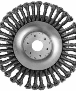 ABCRITAL Brosse À Joint De Mauvaises Herbes Professionnelle Brosse À Mauvaises Herbes Débroussailleuse Débroussailleuse Fil D'Acier Noué Argent Moderne 150 Mm