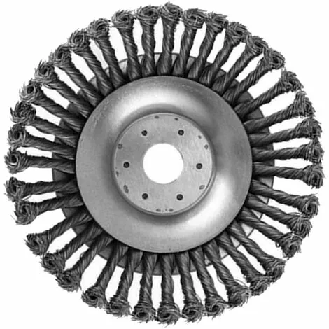 ABCRITAL Brosse À Joint De Mauvaises Herbes Professionnelle Brosse À Mauvaises Herbes Débroussailleuse Débroussailleuse Fil D'Acier Noué Argent Moderne 150 Mm 5 ABCRITAL Brosse À Joint De Mauvaises Herbes Professionnelle Brosse À Mauvaises Herbes Débroussailleuse Débroussailleuse Fil D'Acier Noué Argent Moderne 150 Mm – Image 3