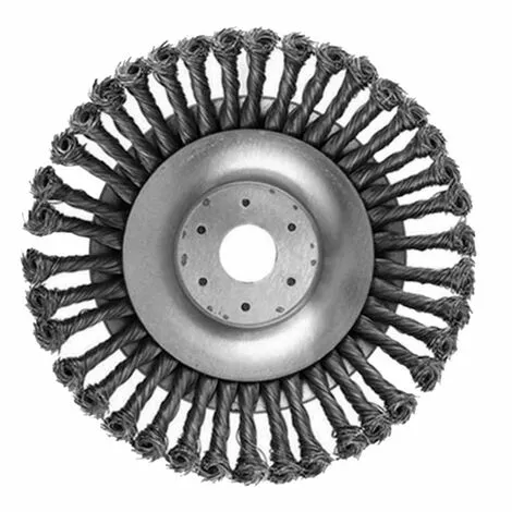 ABCRITAL Brosse À Joint De Mauvaises Herbes Professionnelle Brosse À Mauvaises Herbes Débroussailleuse Débroussailleuse Fil D'Acier Noué Argent Moderne 150 Mm 6 ABCRITAL Brosse À Joint De Mauvaises Herbes Professionnelle Brosse À Mauvaises Herbes Débroussailleuse Débroussailleuse Fil D'Acier Noué Argent Moderne 150 Mm – Image 4