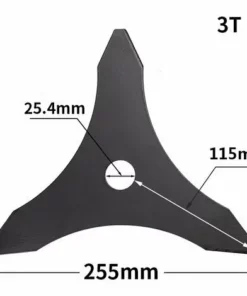 BETTERLIFE Lame De Débroussailleuse à Trois Dents One-For-All Pour Machines Stihl, Husqvarna, Mitox, Echo, Kawasaki Et Autres -Débroussailleuse Soldes Magasin 36690006 3