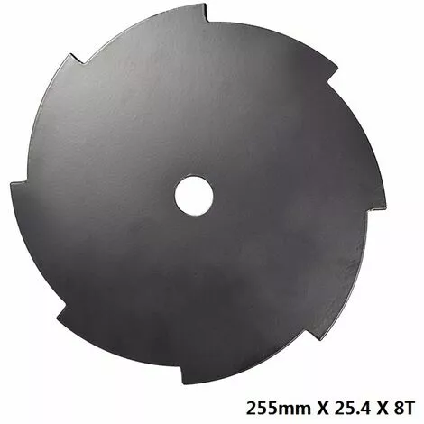 DONTODENT Lames De Scie Circulaire, 255x25.4x1.6mm 8 Dents Lame Débroussailleuse Lame De Scie Coupe Tondeuse à Gazon Outils électriques 3 DONTODENT Lames De Scie Circulaire, 255x25.4x1.6mm 8 Dents Lame Débroussailleuse Lame De Scie Coupe Tondeuse à Gazon Outils électriques