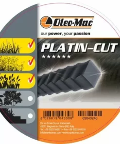 OLEOMAC Fil Coupe Bordure Carré 4 Mm Platin-cut | 25m