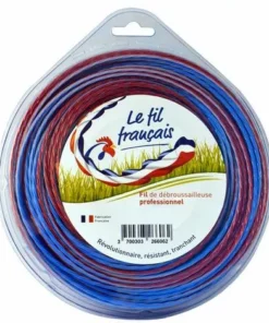 OLEOMAC Fil Coupe Bordure Helicoidal 2.4 Mm Français | 15m