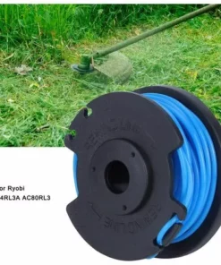 LITZEE Bobine De Rechange Pour Coupe-Bordures, 4 Pièces Bobine De Tondeuse à Gazon Bobines De Mangeur De Mauvaises Herbes Avec Couvercle Accessoires De Remplacement Pour Ryobi AC14RL3A AC80RL3 -Débroussailleuse Soldes Magasin 38401644 2