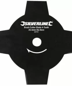 SILVERLINE LAME 4 DENTS POUR DEBROUSSAILLEUSE