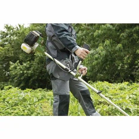 HELIOTRADE Débroussailleuse Thermique 42,7 CC 2 Temps - Fil Ou Lame 3 Dents 6 HELIOTRADE Débroussailleuse Thermique 42,7 CC 2 Temps - Fil Ou Lame 3 Dents – Image 4