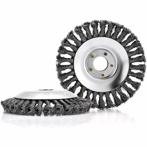 ALMI 2021 8" Size: 200 X 200 X 25mm 6" Size: 150 X 150 X 25mm Tête De Coupe Conique En Fil Métallique Pour Tondeuse à Gazon Brosse De Qualité Supérieure Pour Débroussailleuse (1A-1C) 4 ALMI 2021 8" Size: 200 X 200 X 25mm 6" Size: 150 X 150 X 25mm Tête De Coupe Conique En Fil Métallique Pour Tondeuse à Gazon Brosse De Qualité Supérieure Pour Débroussailleuse (1A-1C) – Image 2